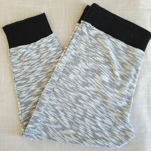 90 Degree By Reflex Gray and Black Joggers - Large